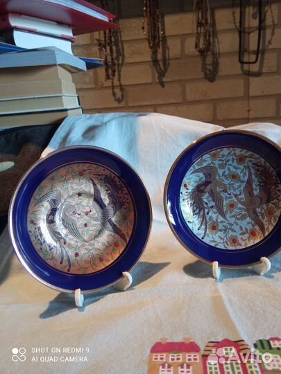 Блюдца декоративные, винтаж