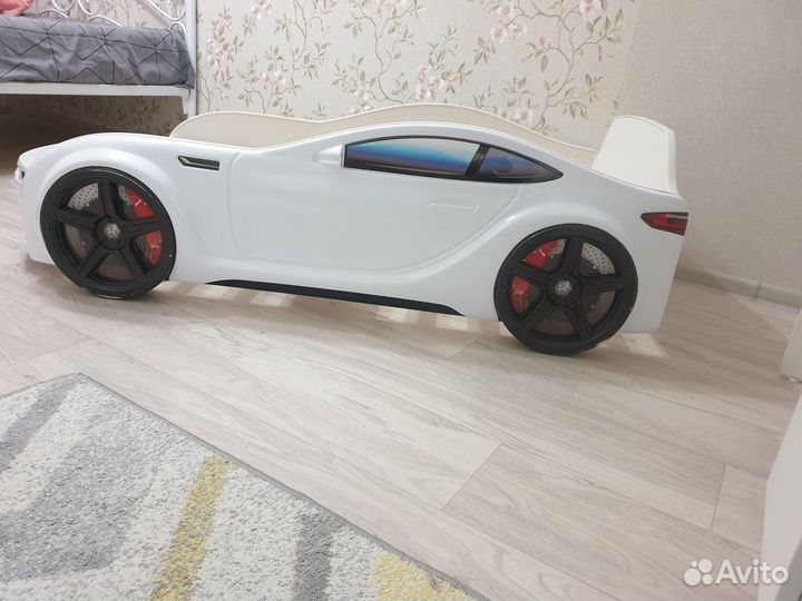 Кровать машина 3d