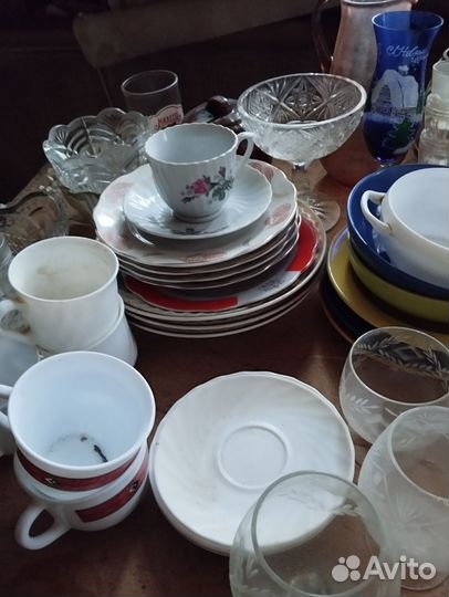 Посуда бу разная