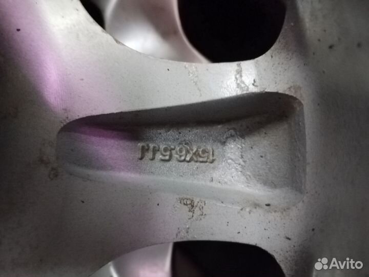 Литые диски r 15 бу