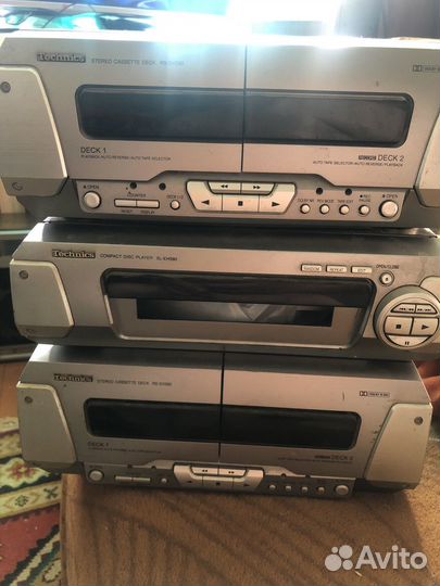 Блоки от музыкального центра technics