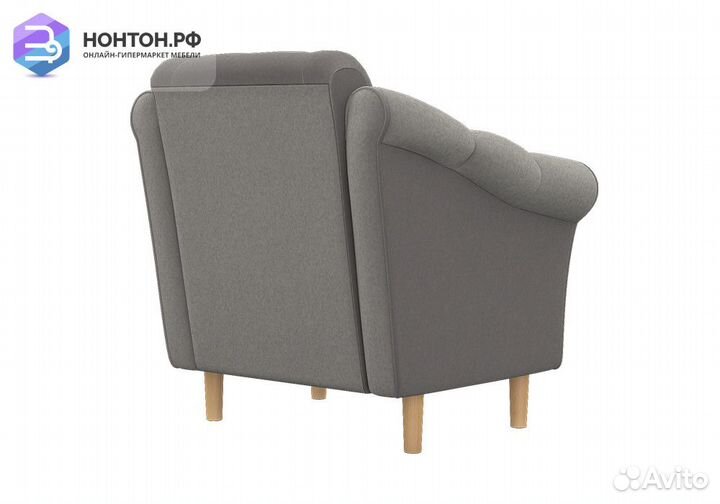 Кресло Ника серое