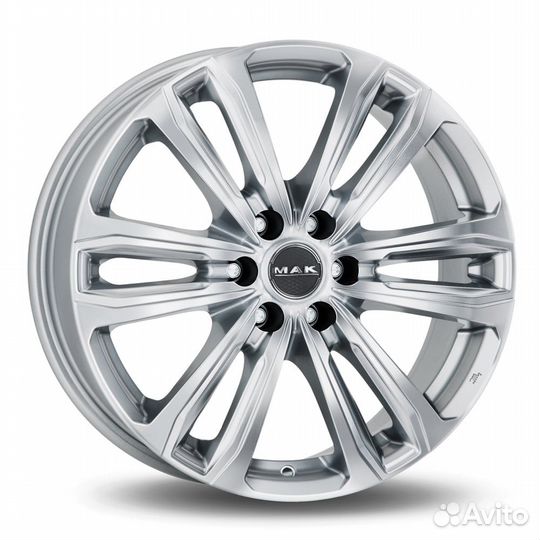 R18 6x139,7 8J ET20 D112 MAK Safari 6 Silver