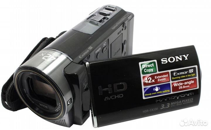 Видеокамера Sony HDR-CX130E