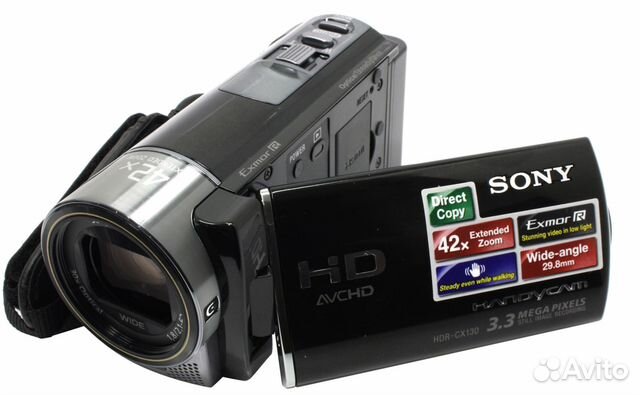 Видеокамера Sony HDR-CX130E