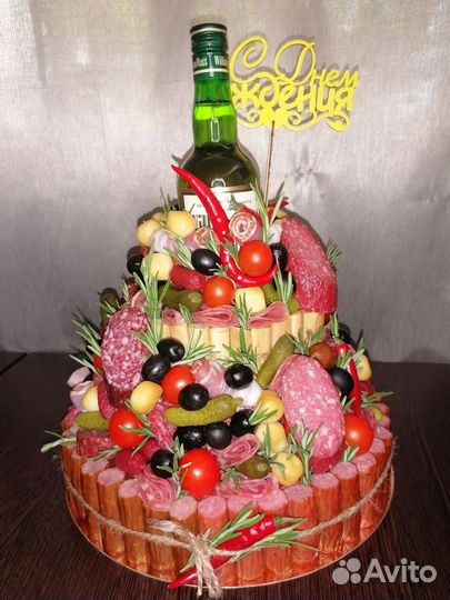 Съедобные букеты. Мужской букет. Подарок мужчине