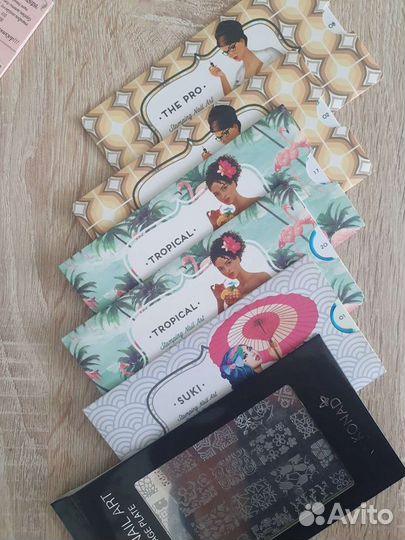 Стемпинг Konad, MoYou, TNL, Roubloff