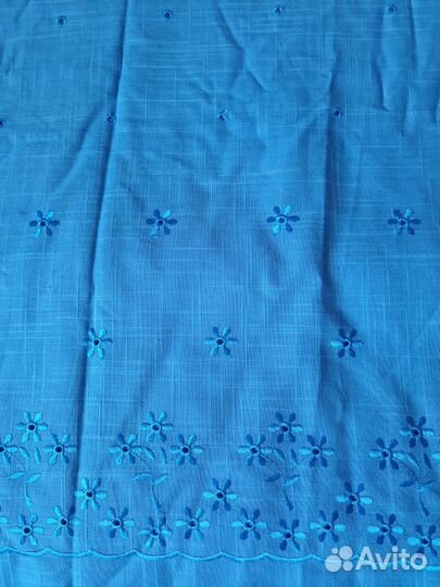 Отрез ткани шитье