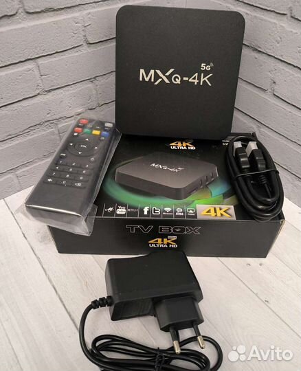 Смарт приставка Smart Tv 8/128 Gb тв WiFi USB