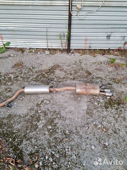 Глушитель honda civic 4d седан