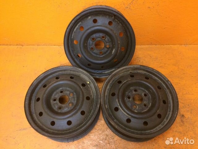 3 шт. Диски 15 5х100 DIA 56,1