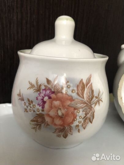 Сахарница Польша молочник Кольдиц Горчичницы