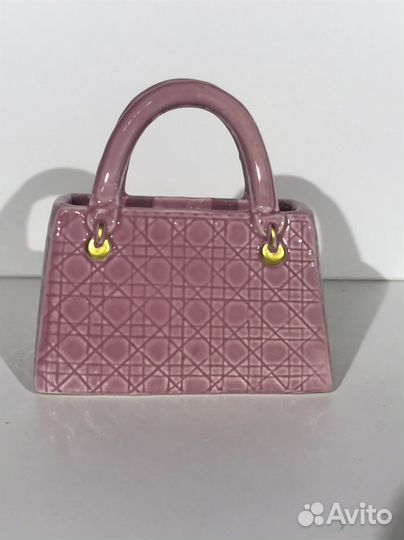 Подарок, презент. Керамическая сумочка-ваза