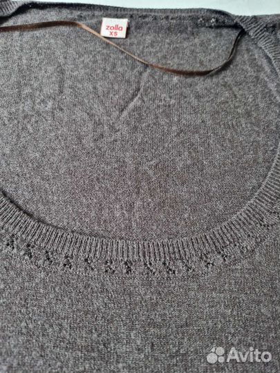 Пуловер zolla новый с кашемиром