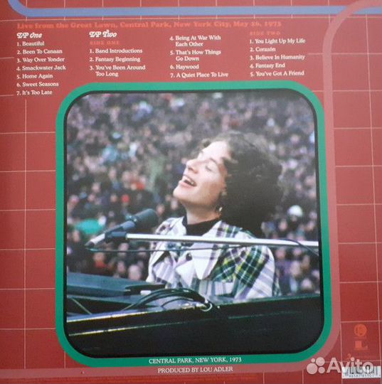 Виниловая пластинка King Carole - Home Again: Live