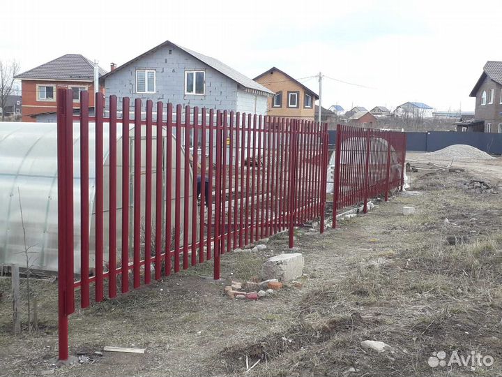 Установка заборов