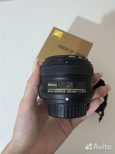 Объектив nikon 50mm f 1.8g af s nikkor