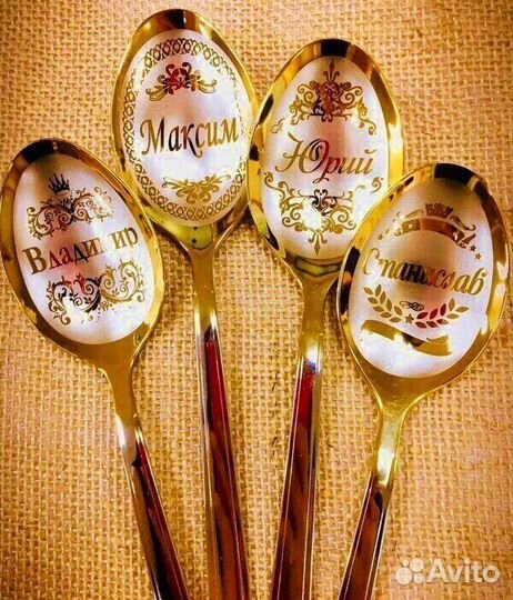 Именные ложки – стильный аксессуар для вашего стол