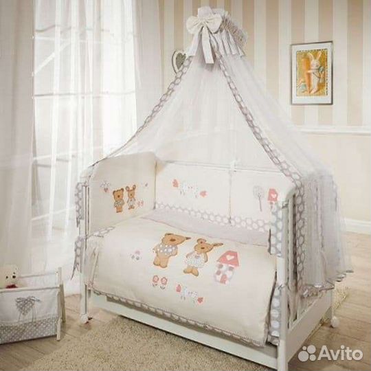 Комплект в кроватку Perina Венеция из сатина