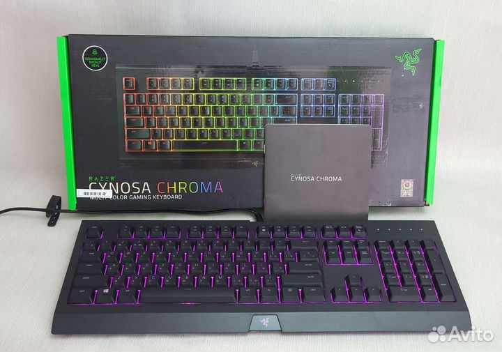 Клавиатура проводная Razer Cynosa Chroma