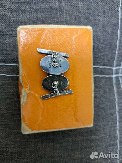 Серебряные старинные запанки