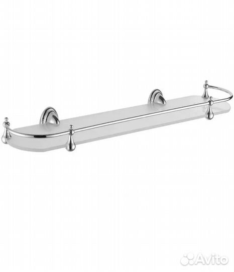 Полка стеклянная для ванной