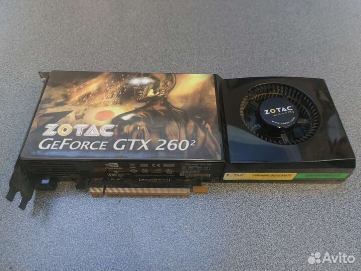 Видеокарта Zotac GTX 260 896 MB