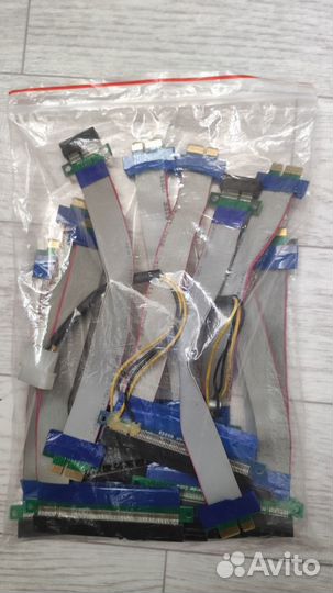 Райзер для видеокарты (Molex, 6Pin)
