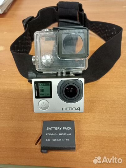 Камера гоу про 4 black