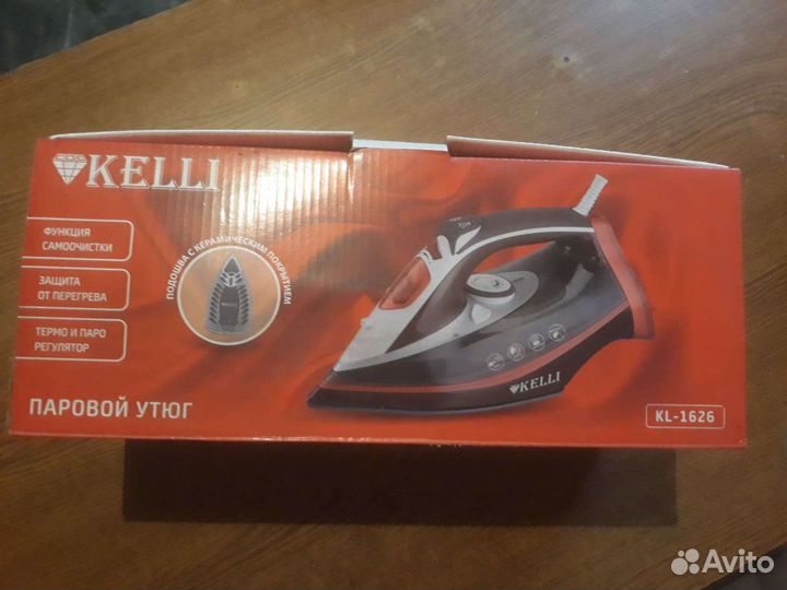 Паровой утюг kelli KL - 1626