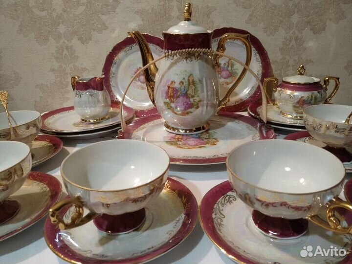 Чайный японский сервиз фарфоровый