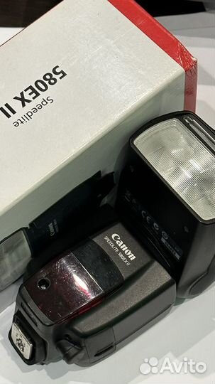 Вспышка Canon speedlite 580ex ii