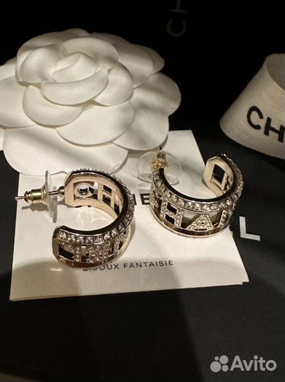 Chanel серьги оригинал