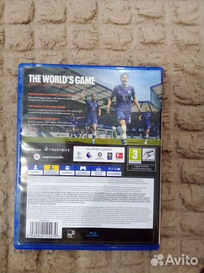 Fifa 23 ps4 диск на русском