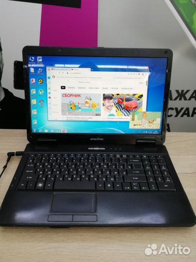 Ноутбук для фильмов Emachines E525
