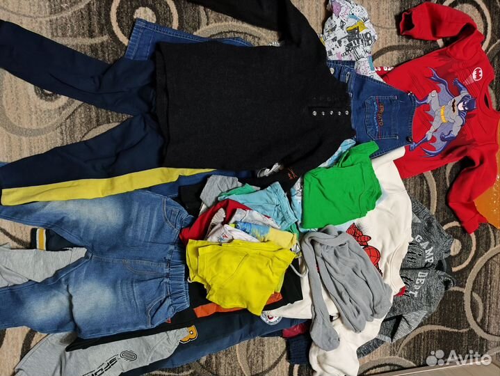 Вещи для мальчика пакетом