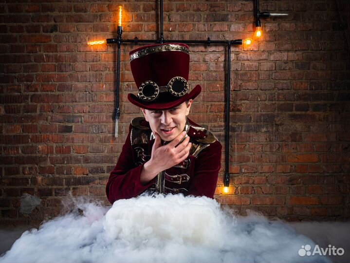 Крио шоу, научное шоу, слаймы