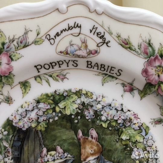 Тарелка «poppy’S babies» Brambly Hedge