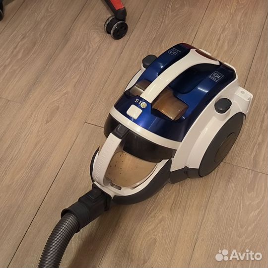 Пылесос LG kompressor VC73189nhtb синий