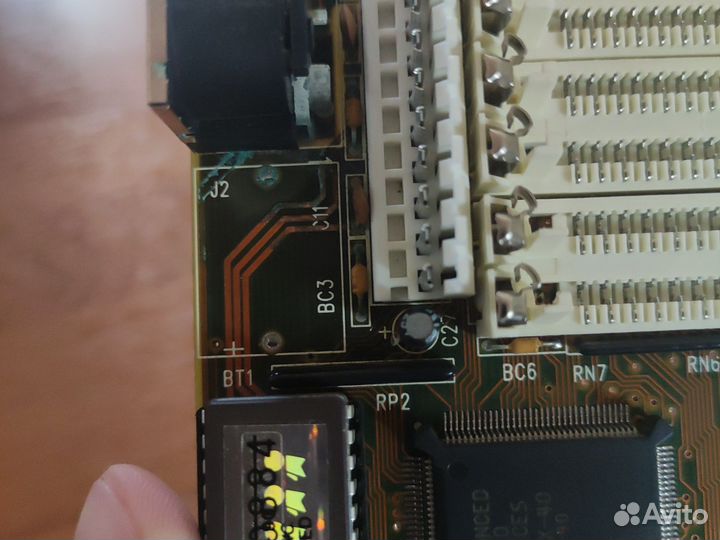 Ретро материнская плата am386DX-40