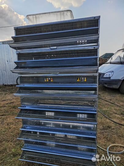 Клетка для перепелов (6 этажей)