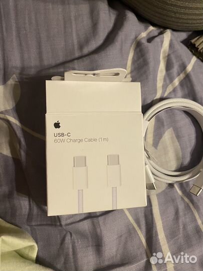 Оригинальный кабель apple USB-C
