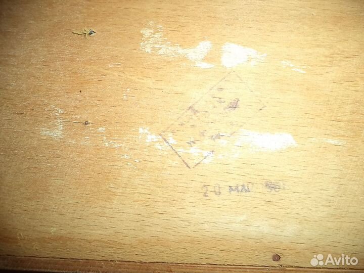 Настенные механические часы очз