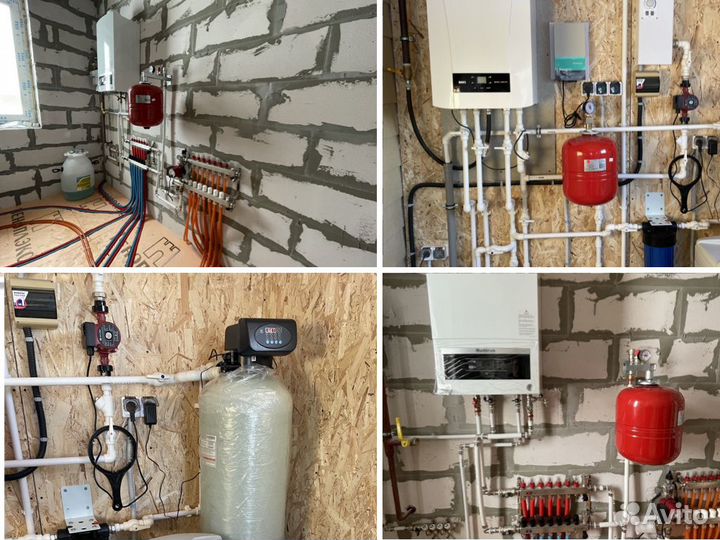 Водоснабжение Канализация Отопление Очистка воды