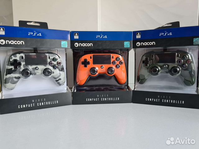Новый геймпад Nacon Wired Compact для PS4 / PC