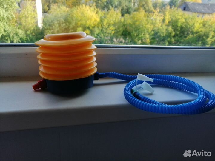 Насос ножной для матраса и других надувных изделий