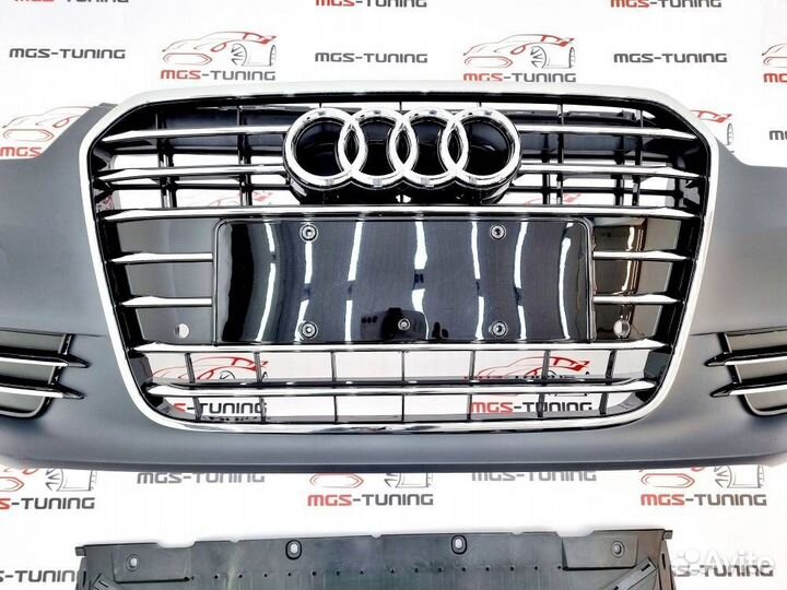 Бампер на Audi A6 кузов С7 11-14гг. OEM