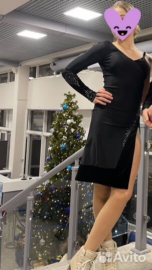 Платье для выступлений фигурное катание 146-150