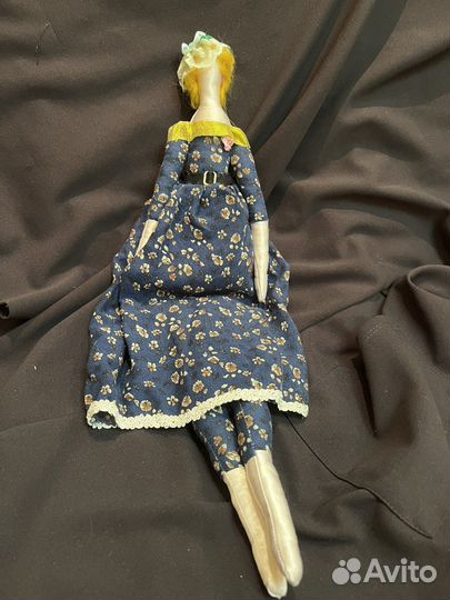 Текстильная кукла тильда ручной работы