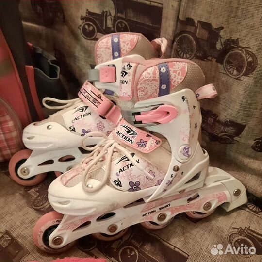 Ролики детские раздвижные